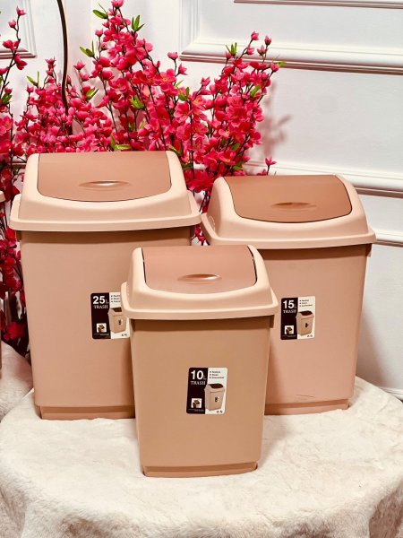 سطل نفايات مروحة