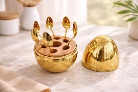 حمالة معالق قرفة شكل جديد وعصري