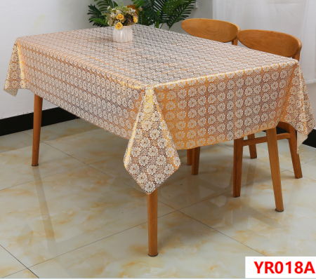 مفرش طاولة من الـ PVC بتصميم عصري مزخرف. 2متر