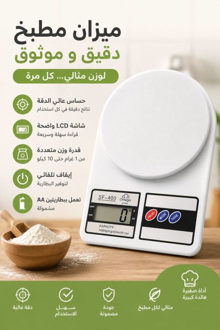 ميزان مطبخ